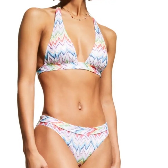 - Missoni Multicolor Zigzag Bikini Bottom - Picture 1 of 10